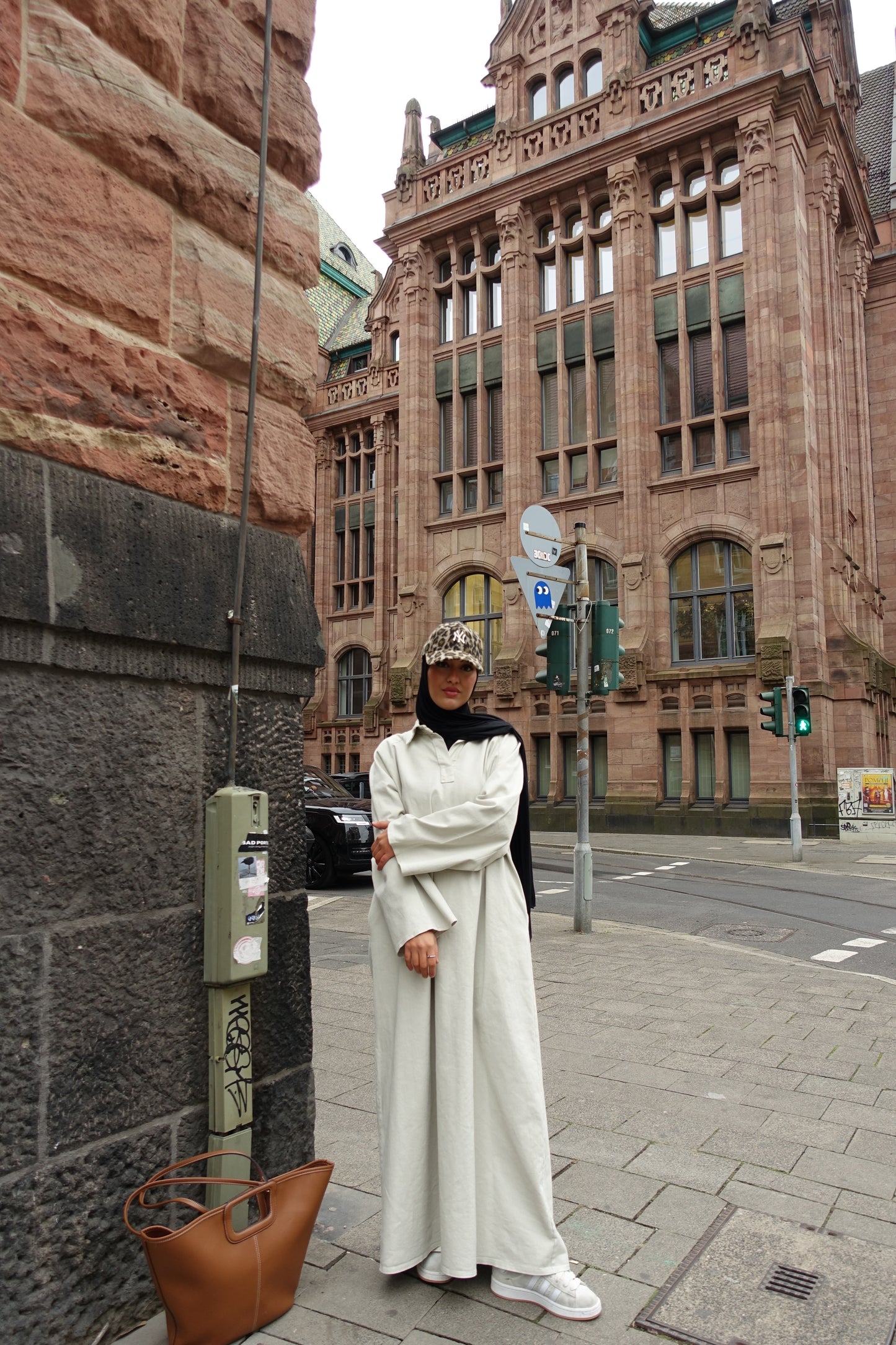 Cappadocia Maxikleid in beige