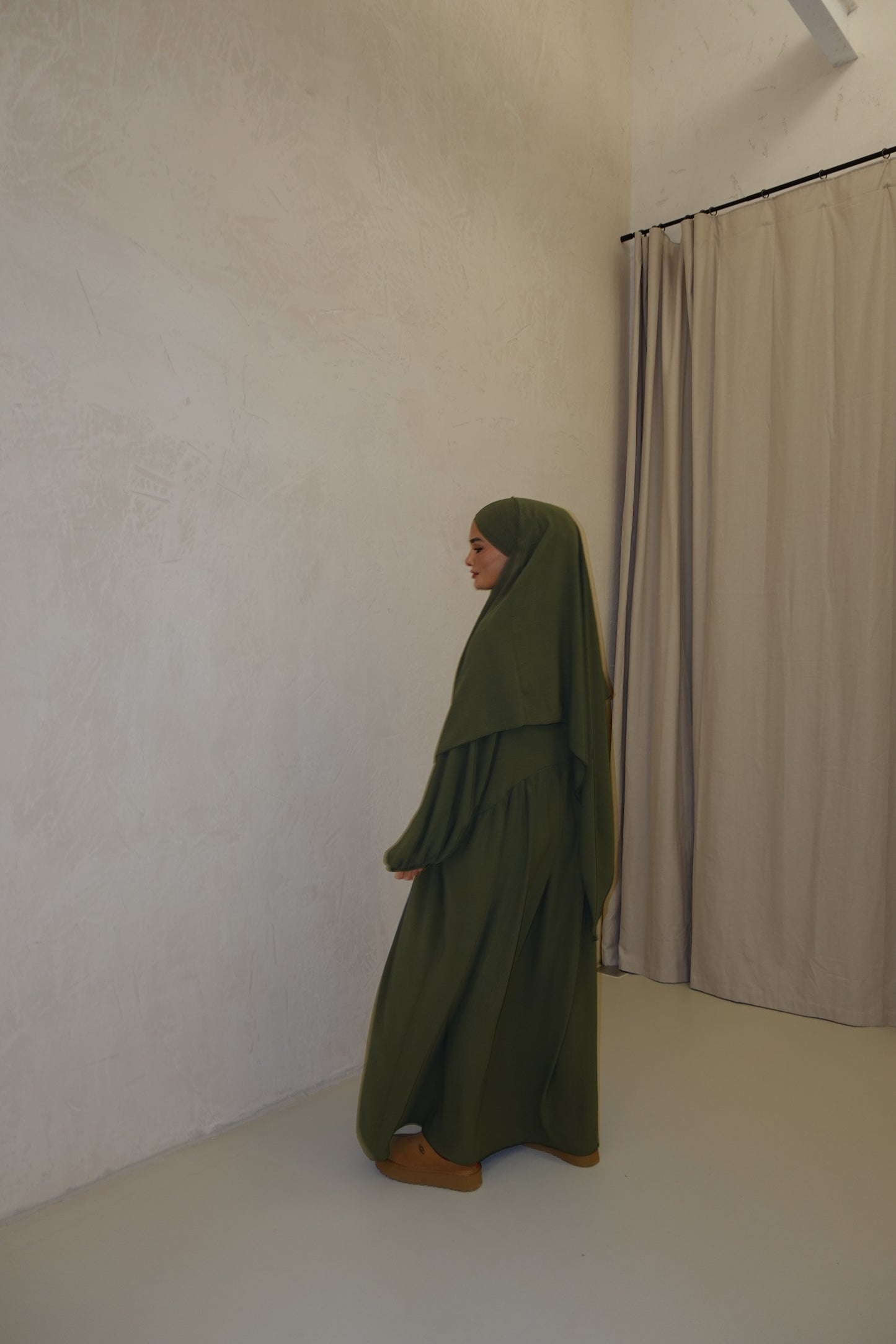 Noor in Khaki