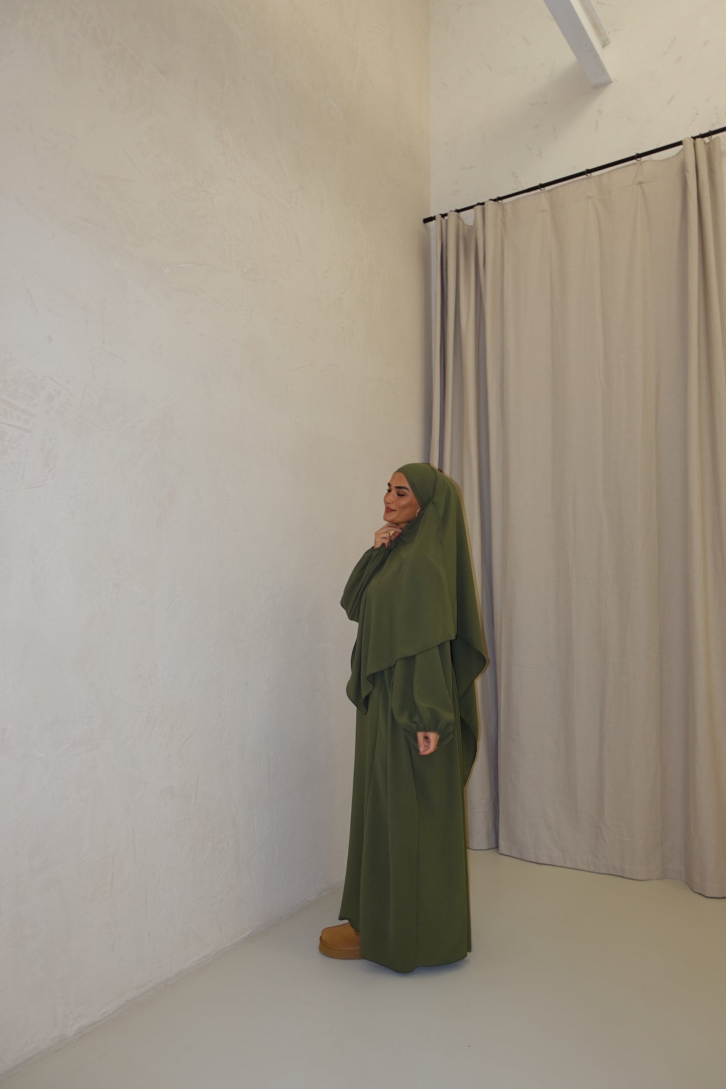 Noor in Khaki