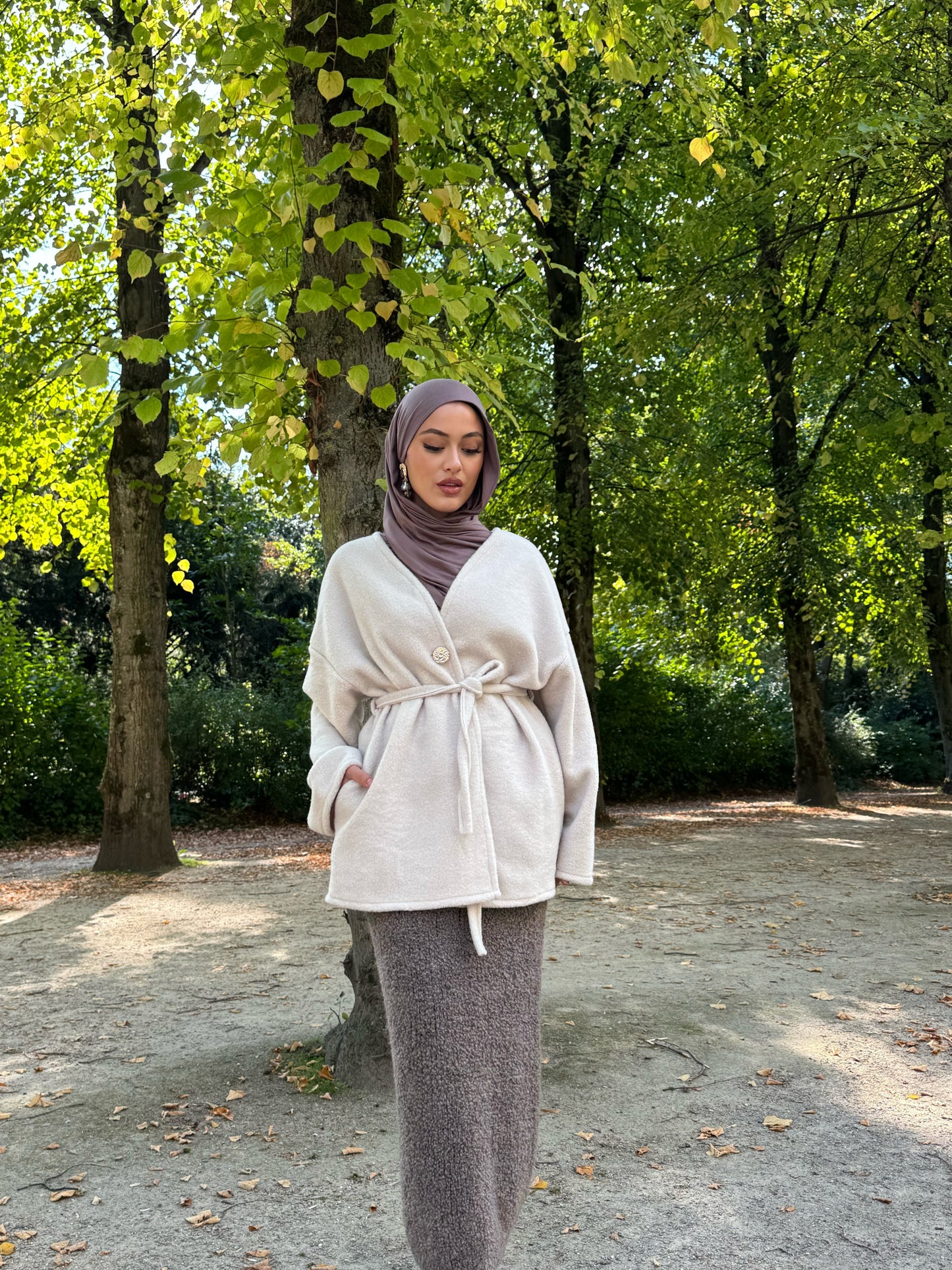 Mahal Jacke in beige