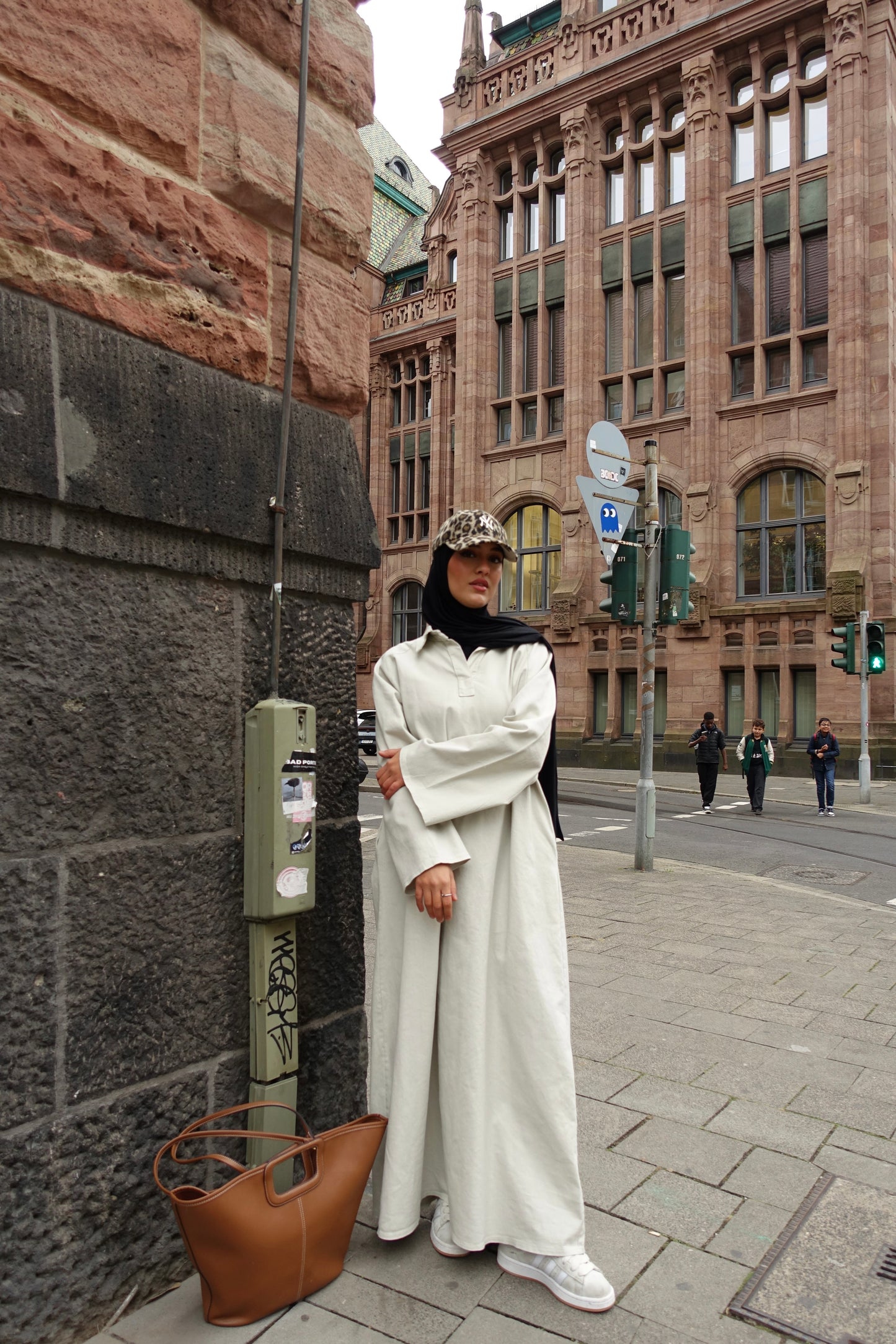 Cappadocia Maxikleid in beige