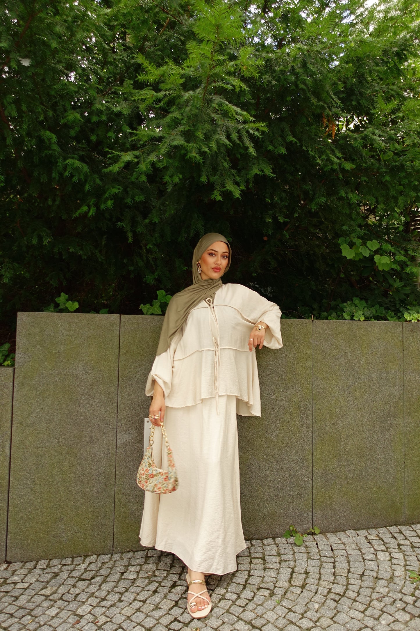 Zweiteiler Breeze in creme