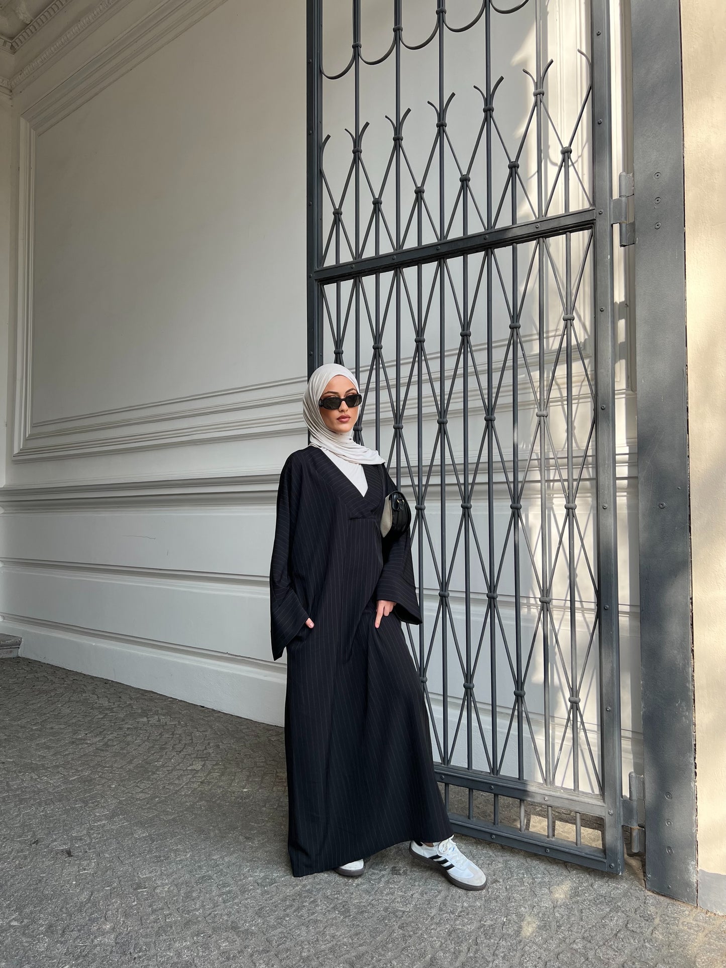 Urban Kimono in schwarz
