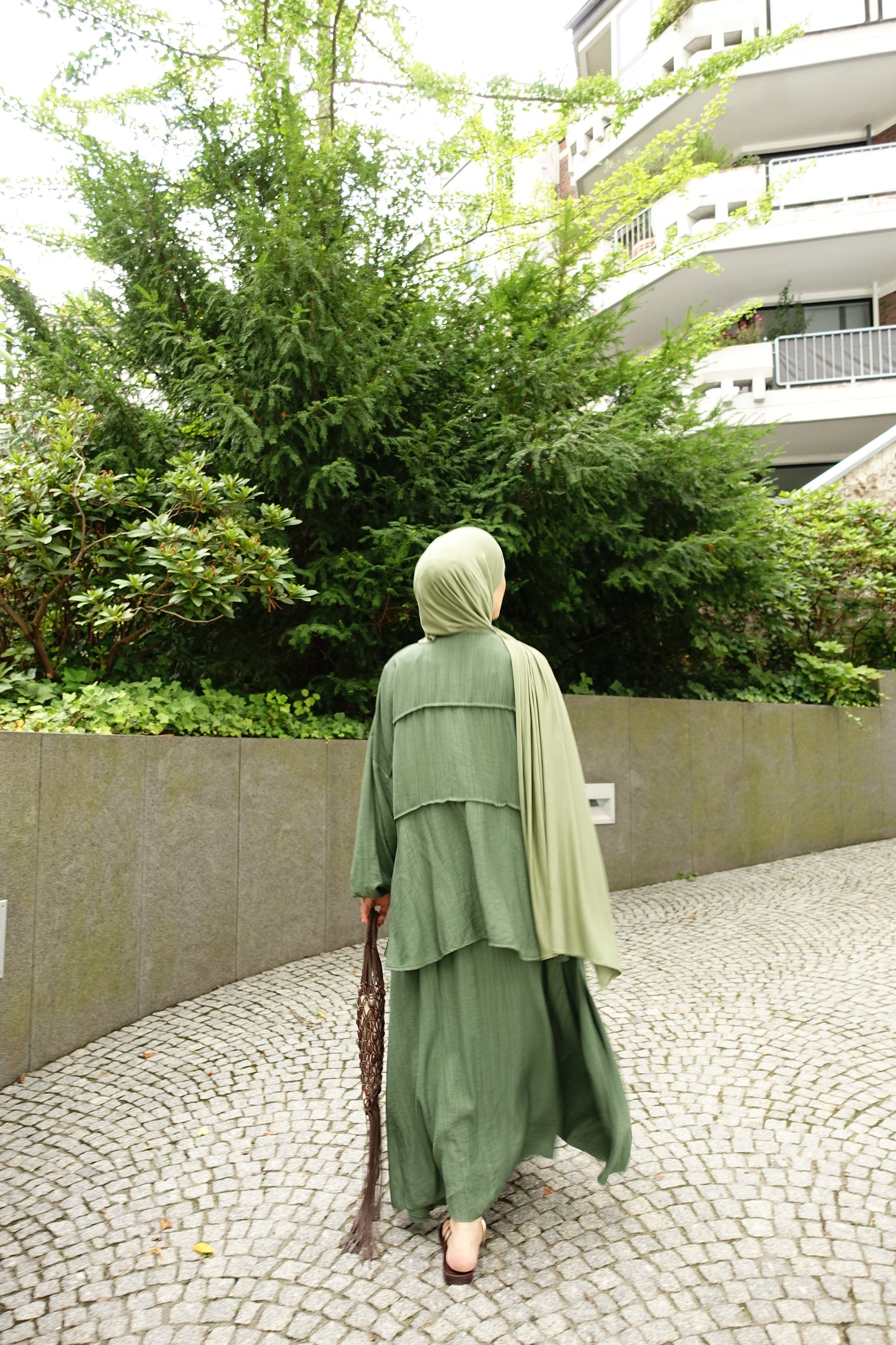 Zweiteiler Breeze in olive