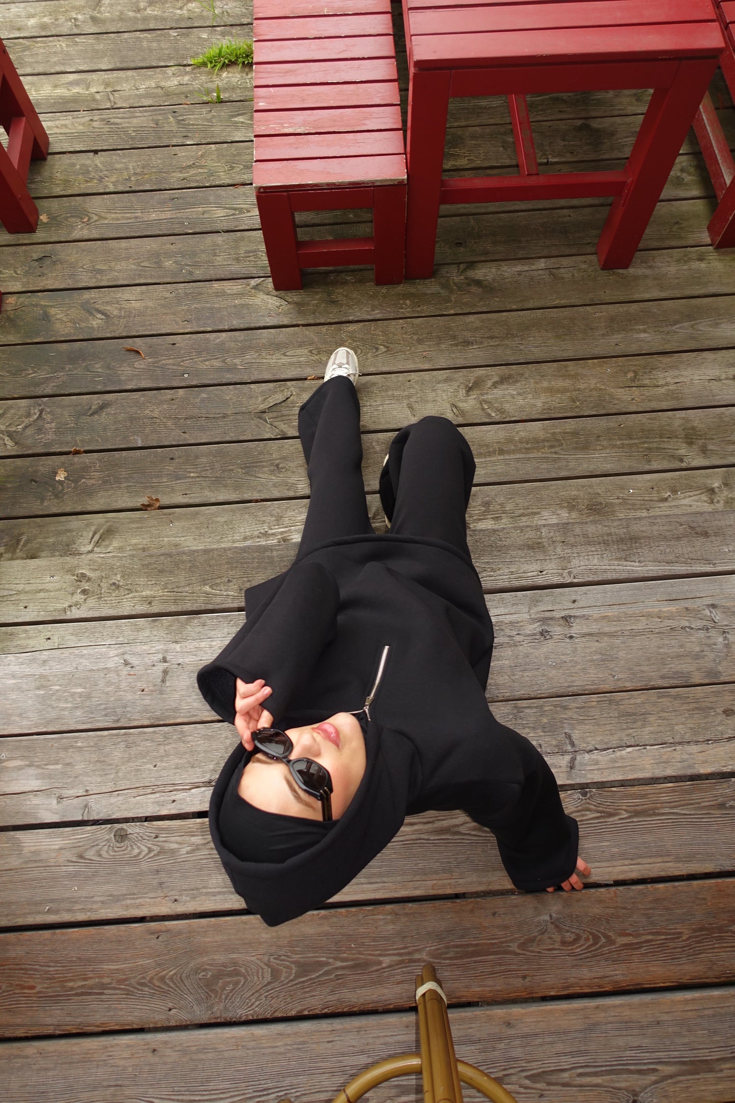 Cloud Zweiteiler in schwarz