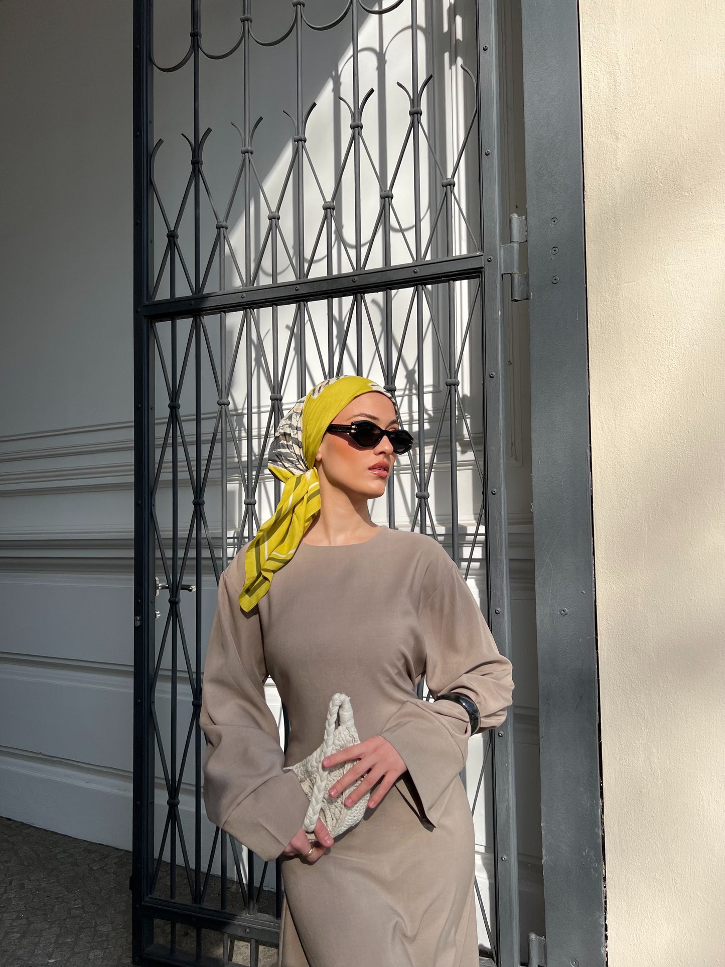 Vibe Maxikleid in Beige