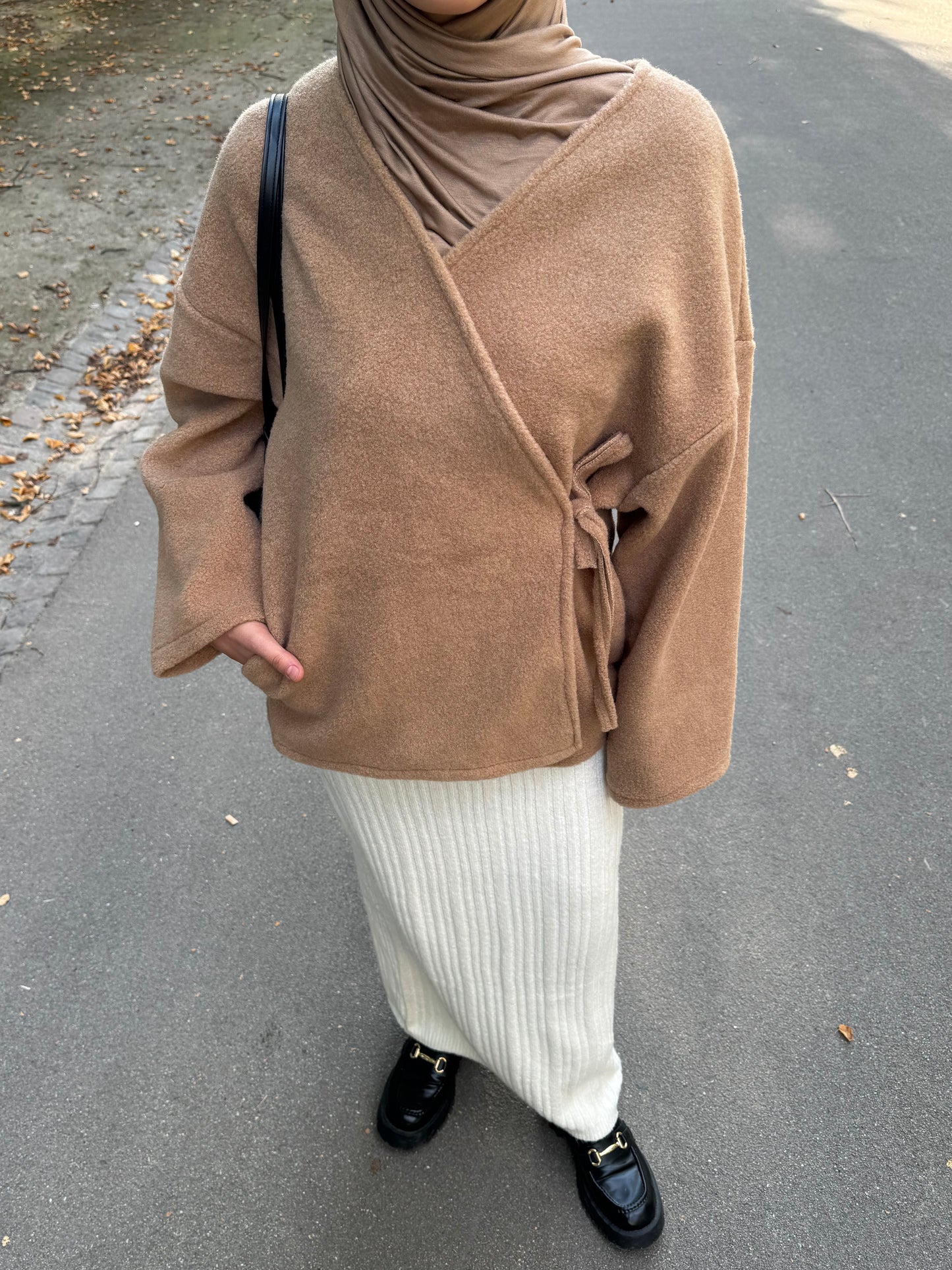 Milan Jacke in camel