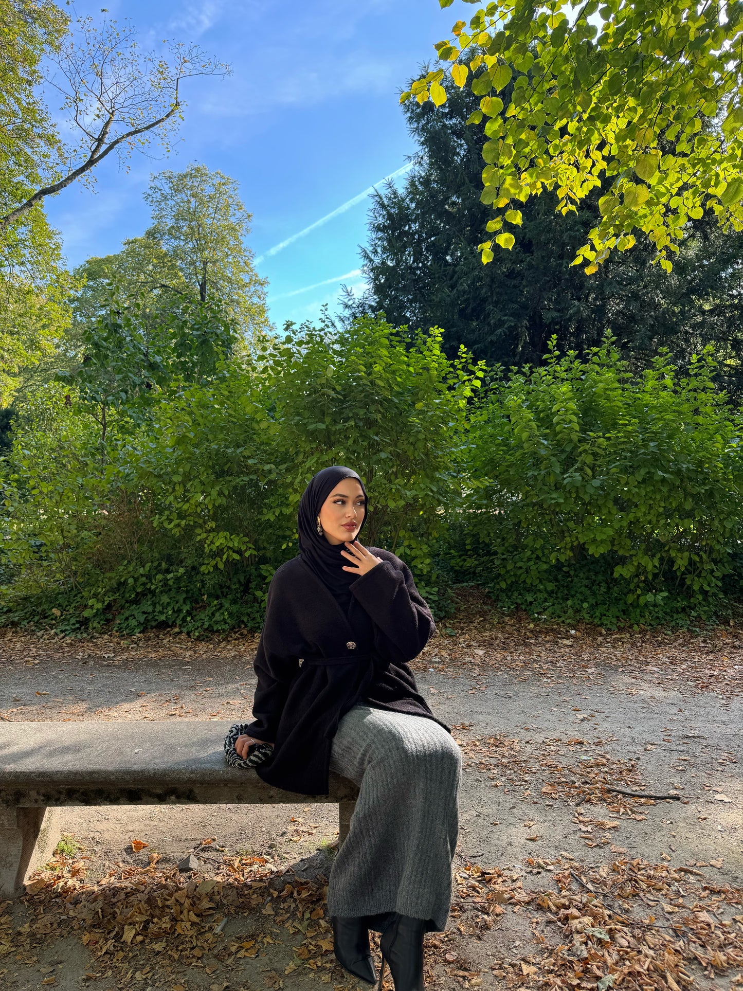 Mahal Jacke in schwarz