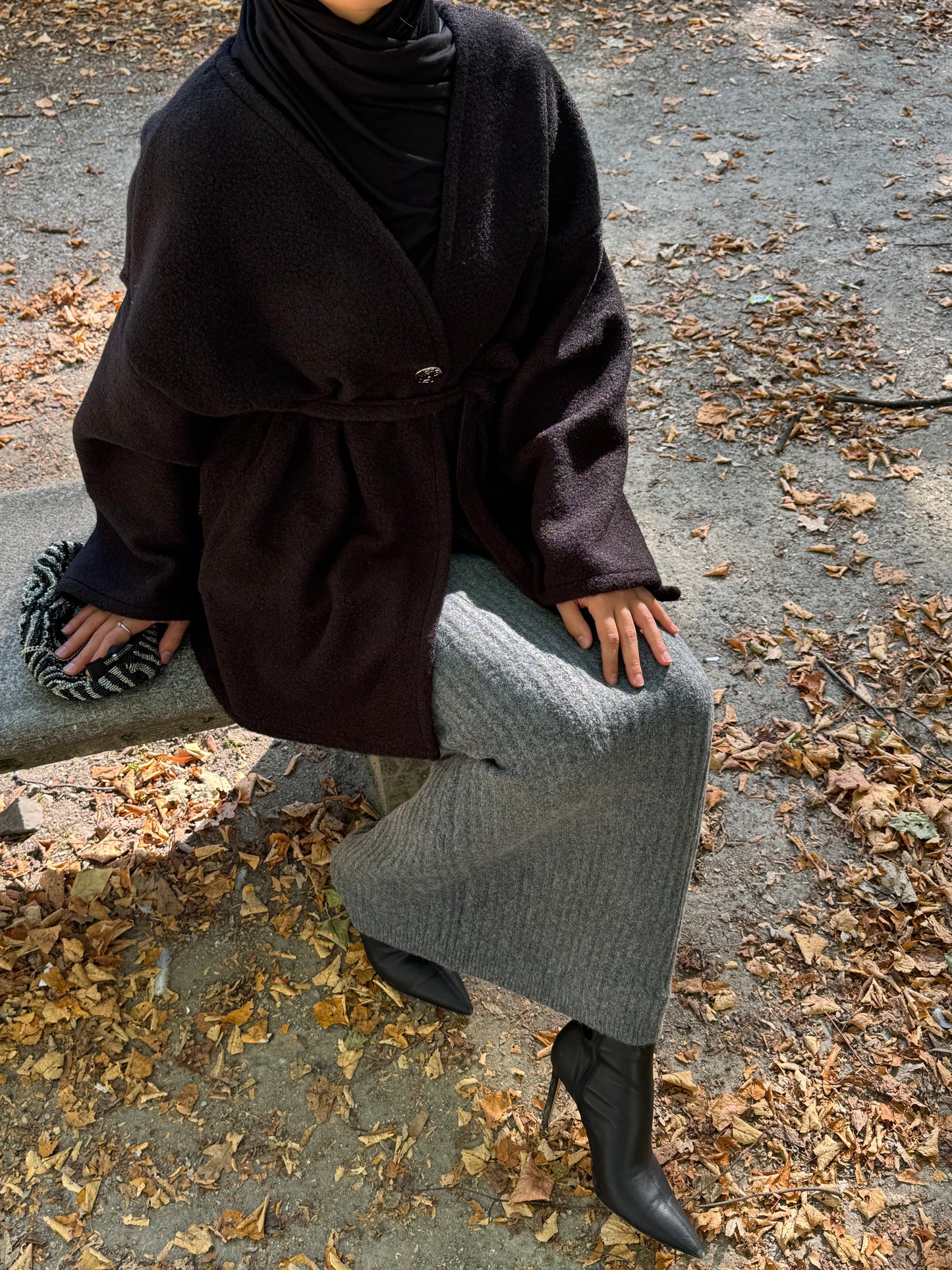 Mahal Jacke in schwarz