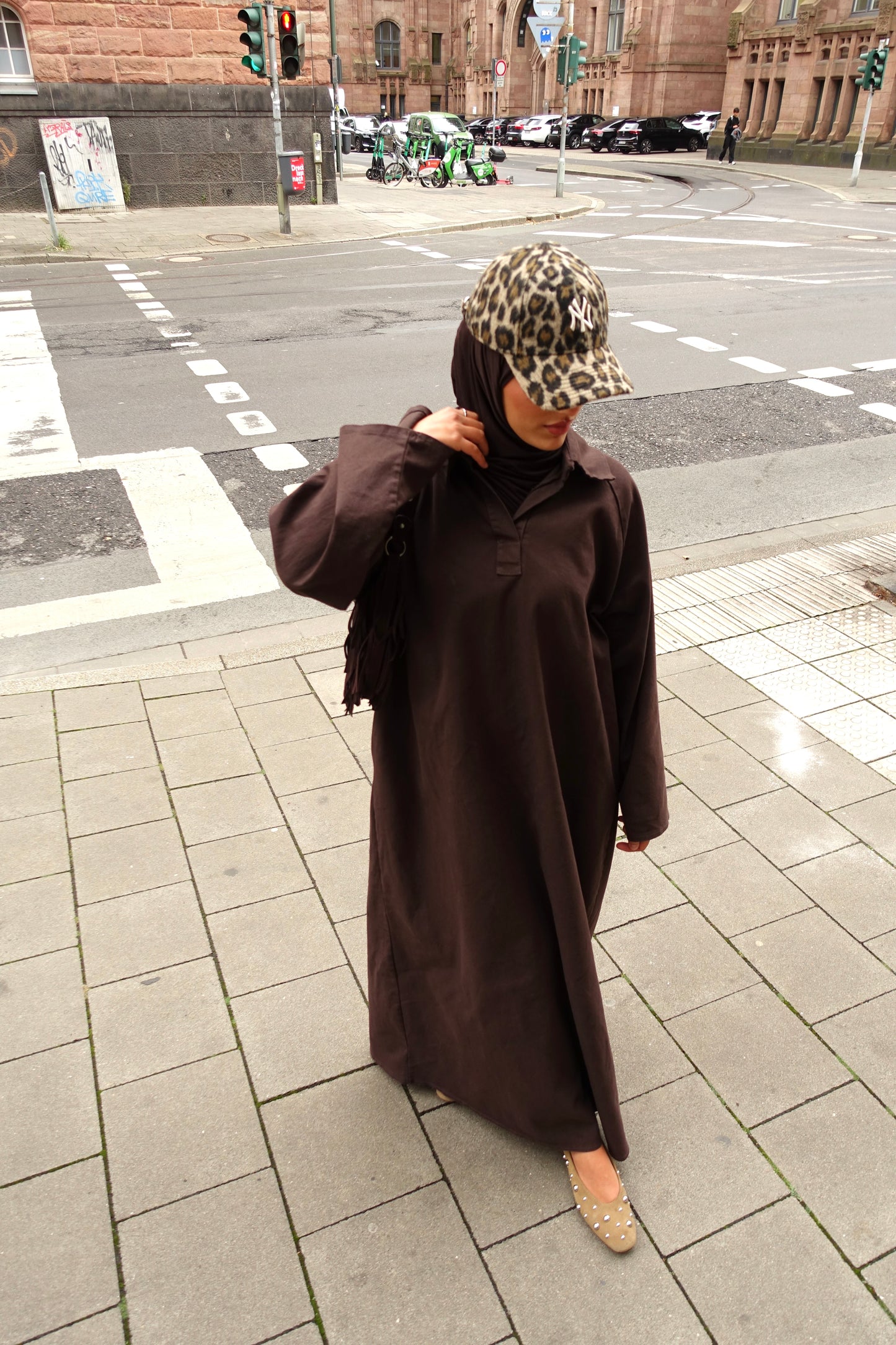 Cappadocia Maxikleid in braun