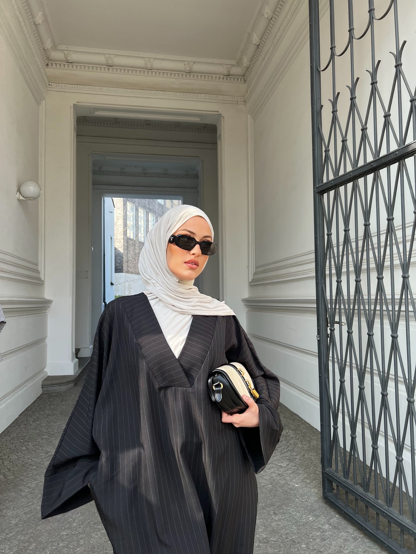 Urban Kimono in schwarz