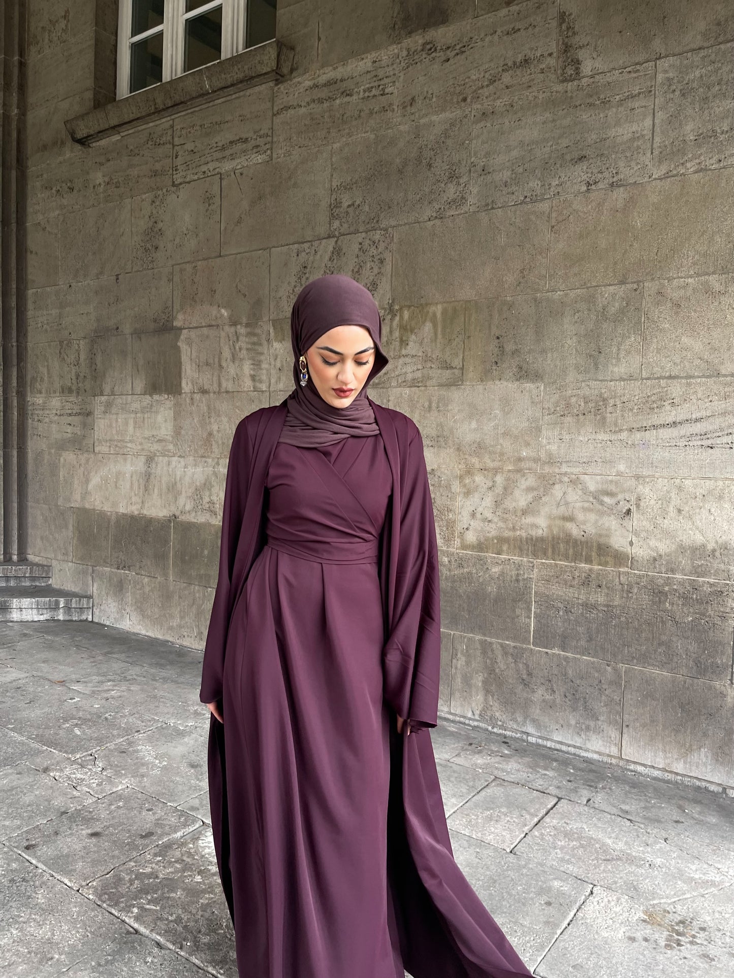 Zahara Abaya in Bordeaux