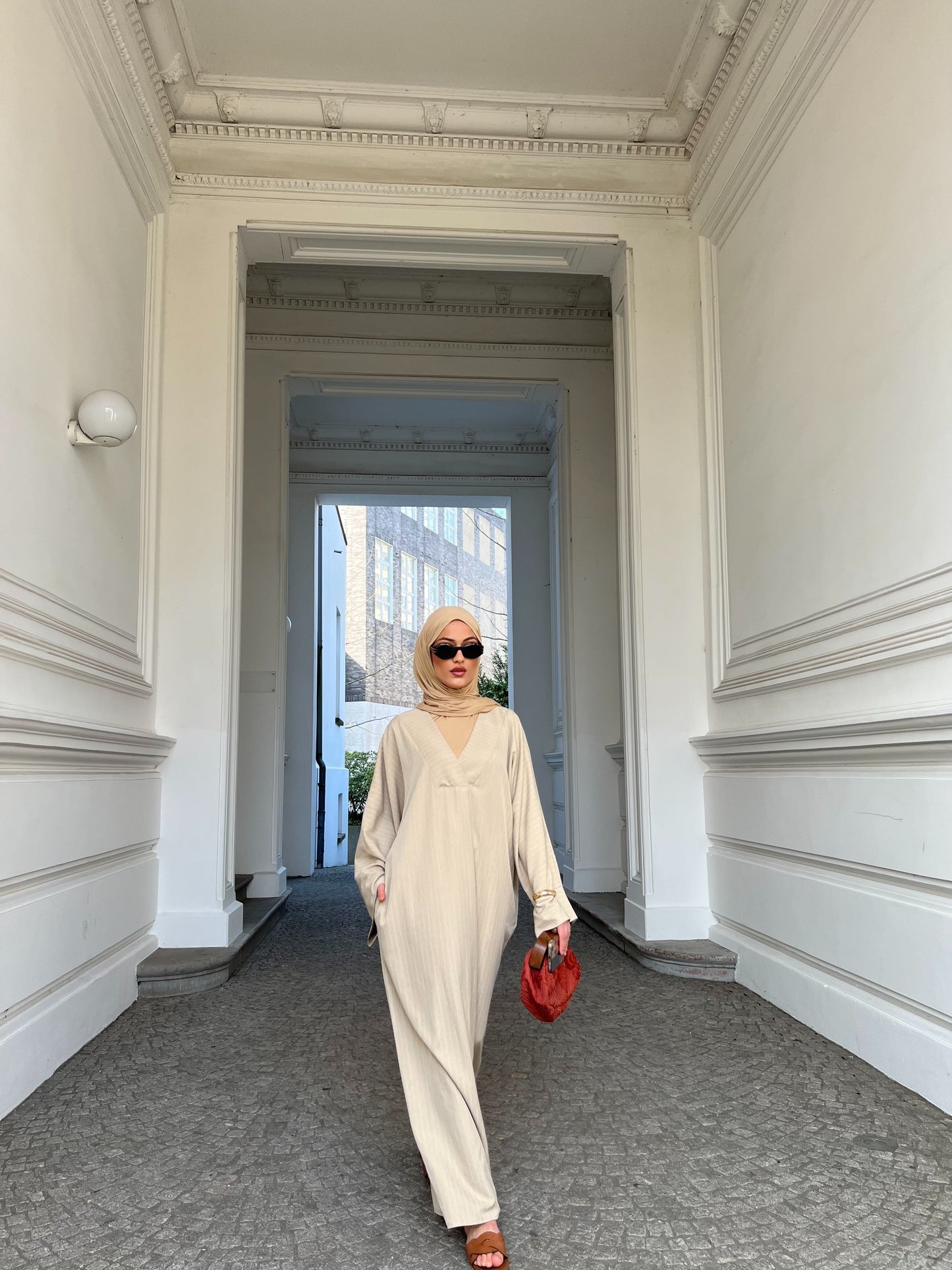 Urban Kimono in Beige