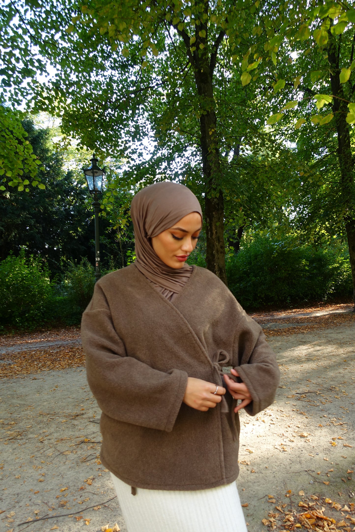 Milan Jacke in coffee