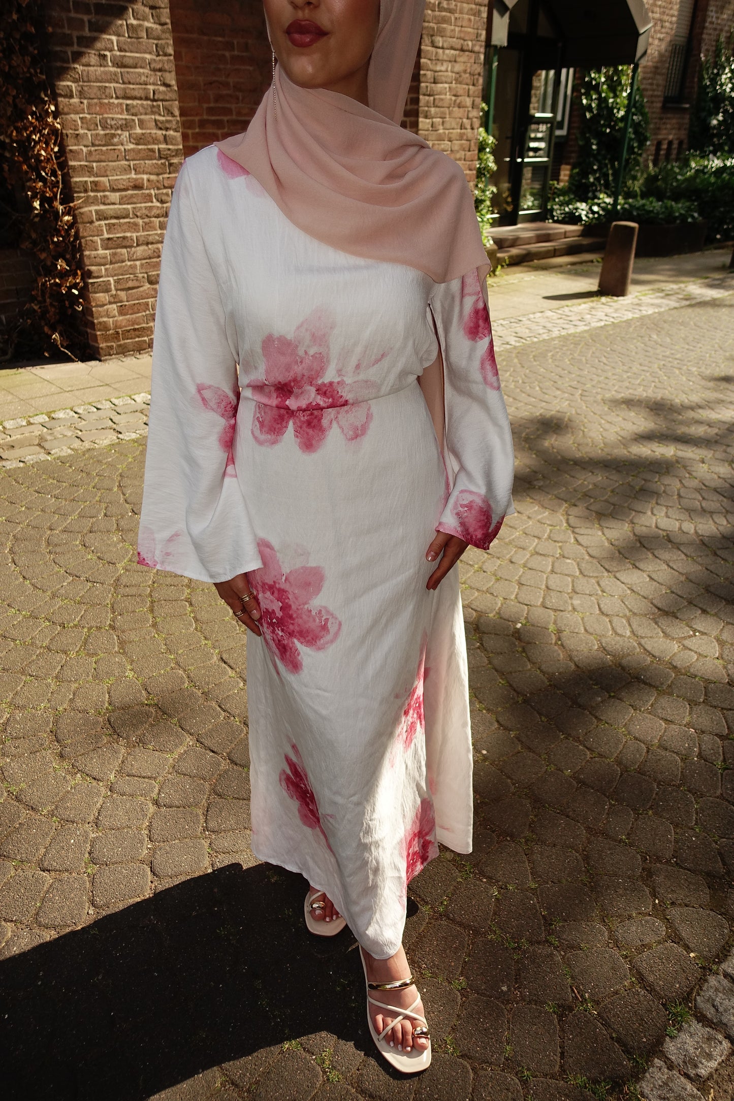 Liya Maxikleid in weiß