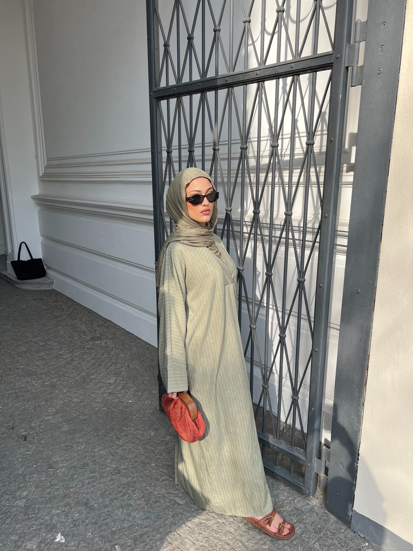 Urban Kimono in Khaki