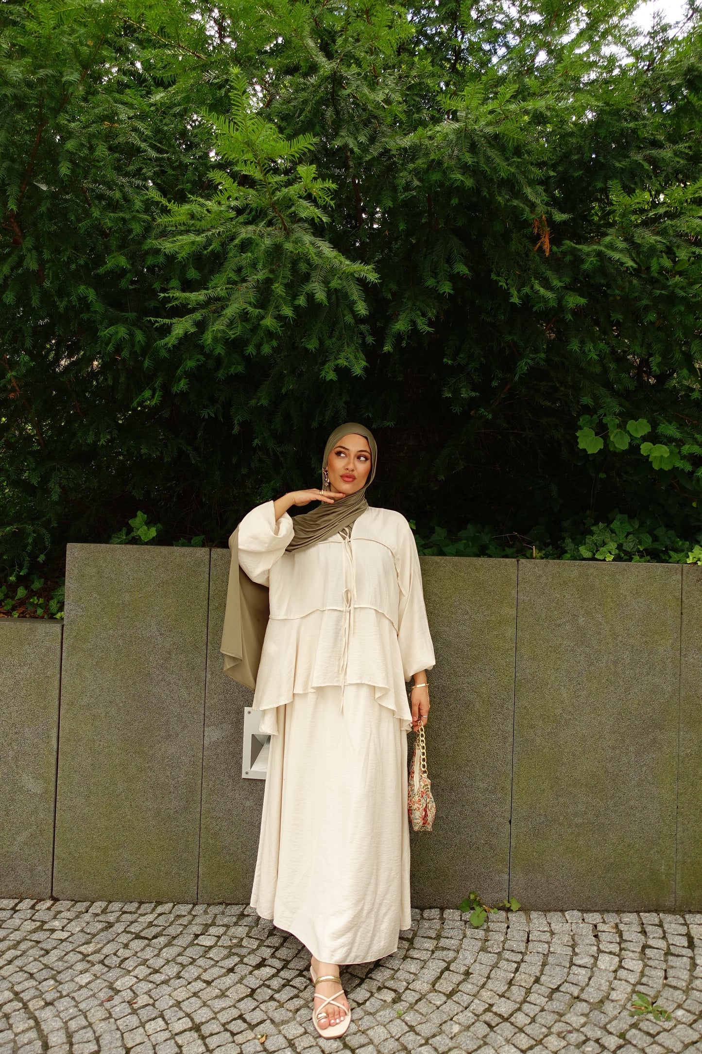 Zweiteiler Breeze in creme