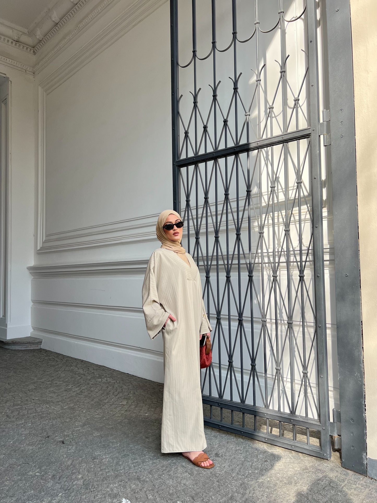 Urban Kimono in Beige