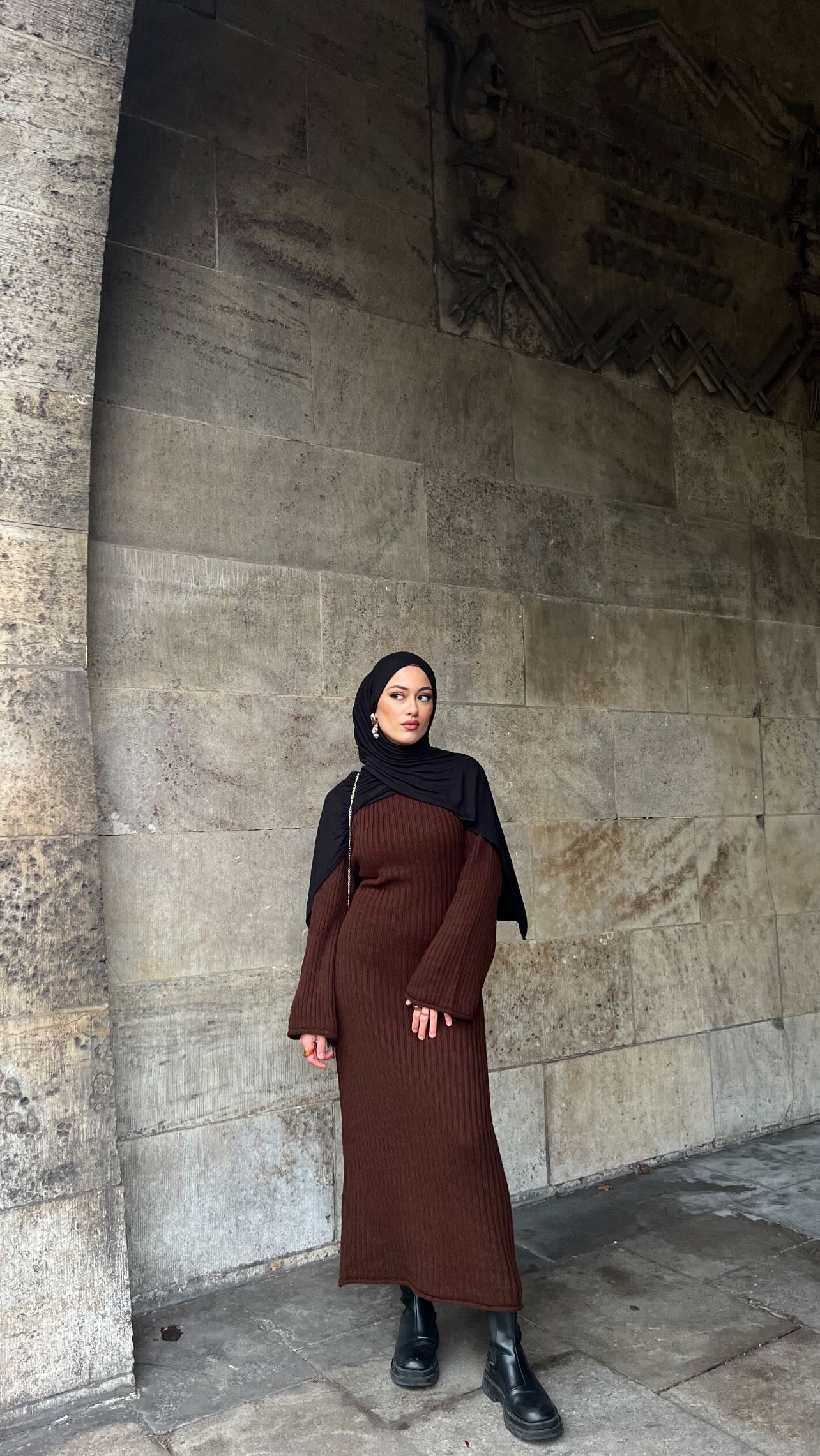 Autumn Kleid in braun