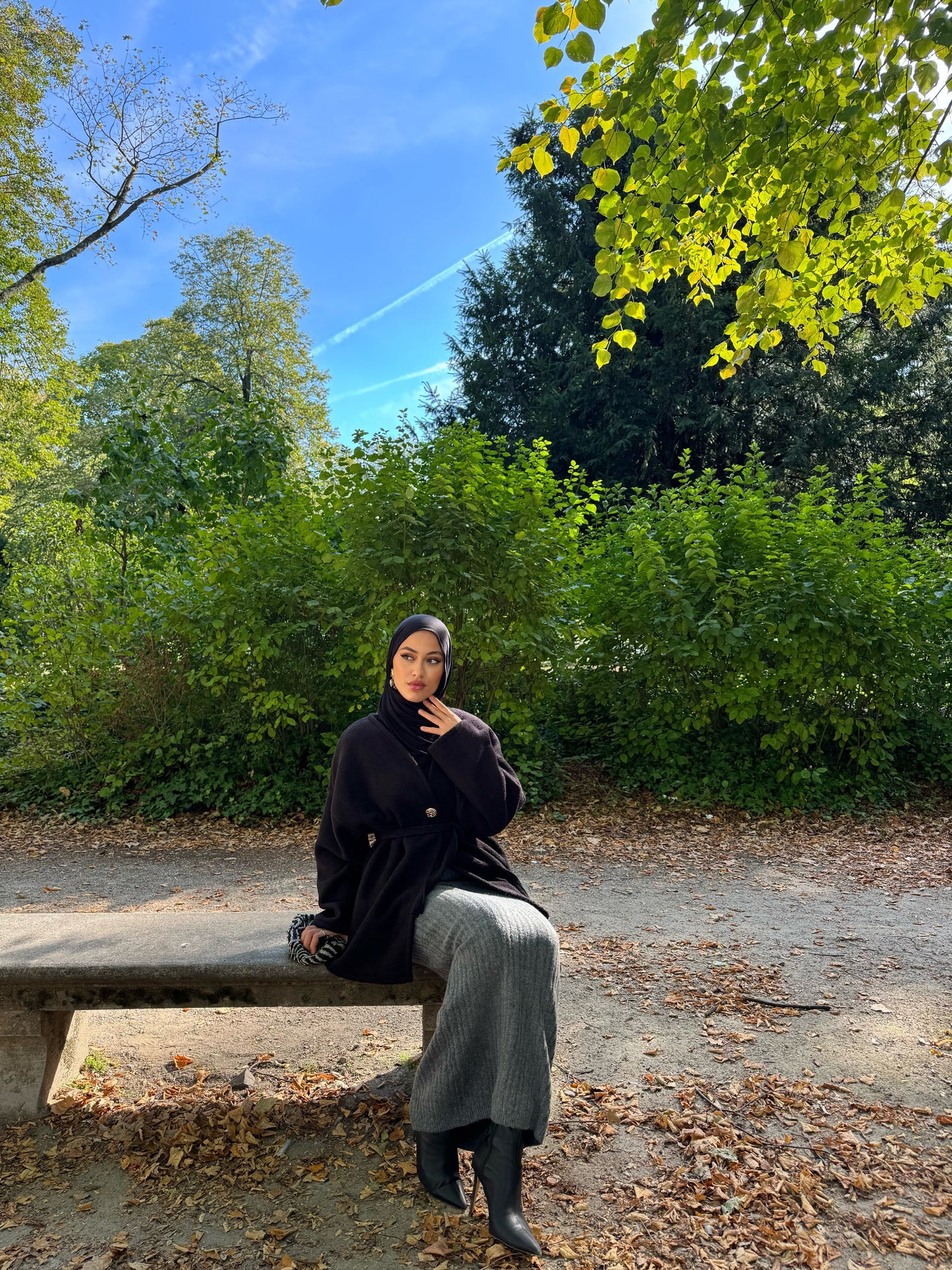 Mahal Jacke in schwarz