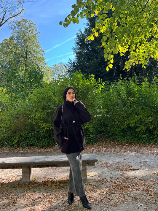 Mahal Jacke in schwarz