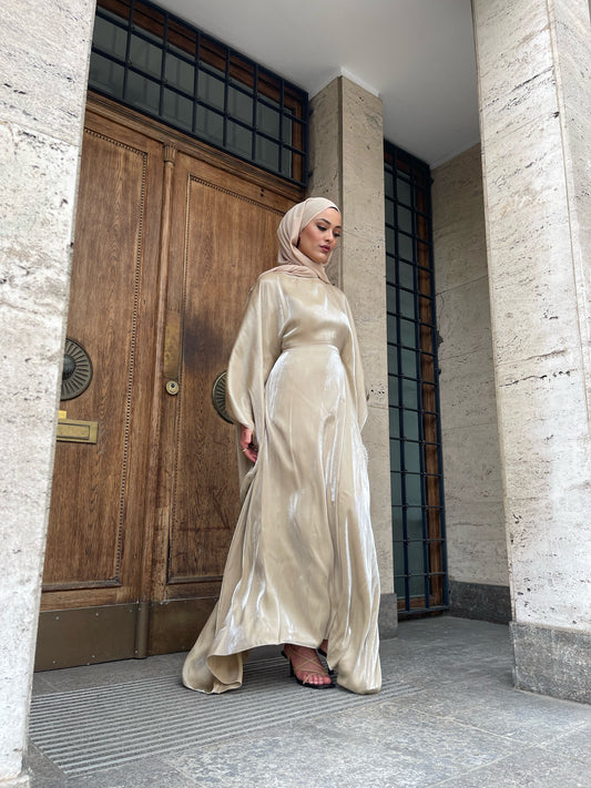 Abaya Glam in Beige