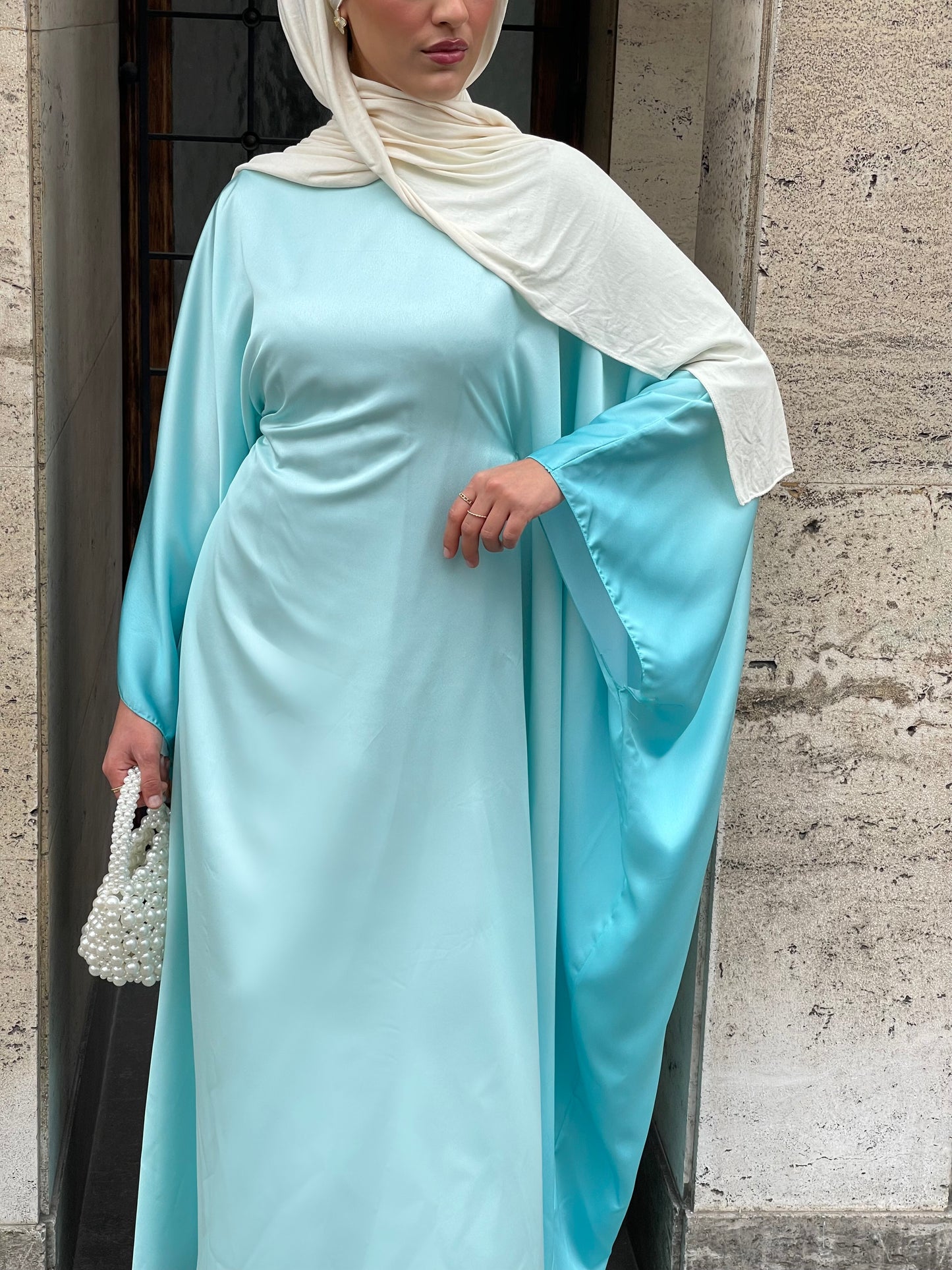 Abaya Ombré in Mint