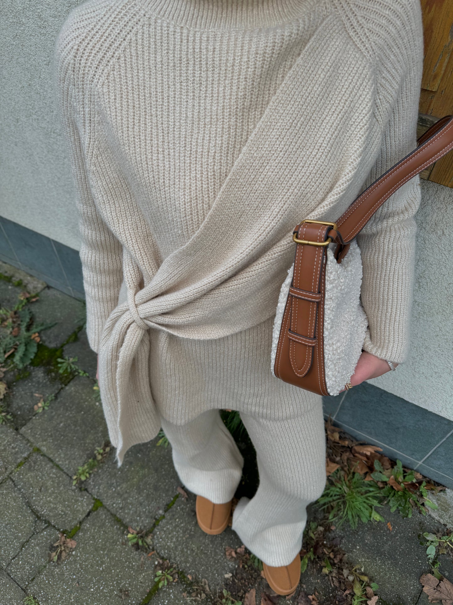 Zara Zweiteiler in Beige