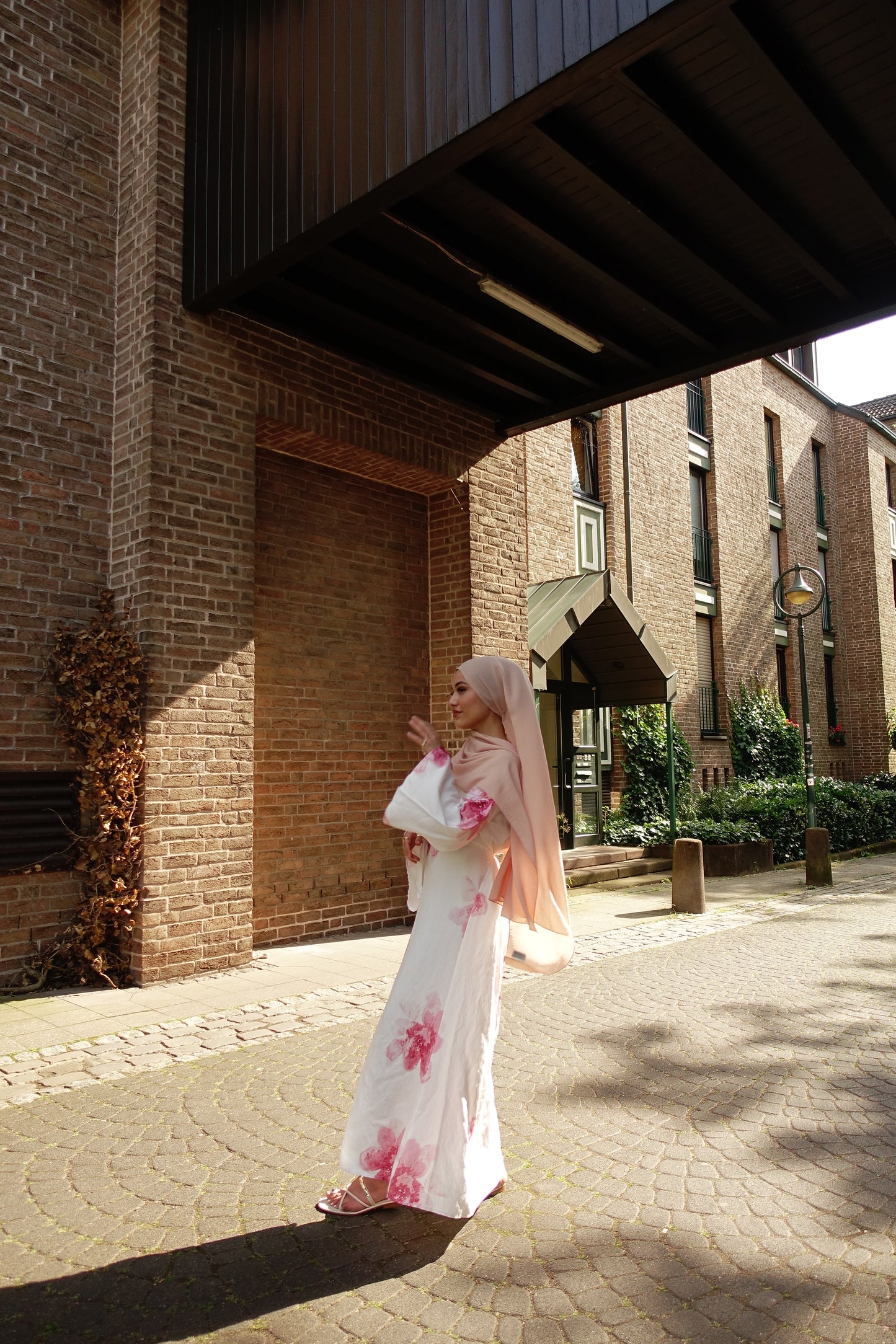Liya Maxikleid in weiß